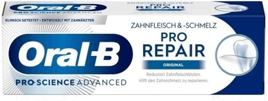 Oral-B Professional, Zahn- &/ Zahnschmelzpaste, 75 ml Produktbild 