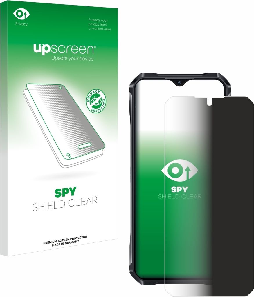Für Oukitel WP33 Pro Sichtschutzfolie Schutzfolie upscreen Anti-Spy Privacy Sichtschutz Blickschutz Display Schutz Folie Blaulichtfilter