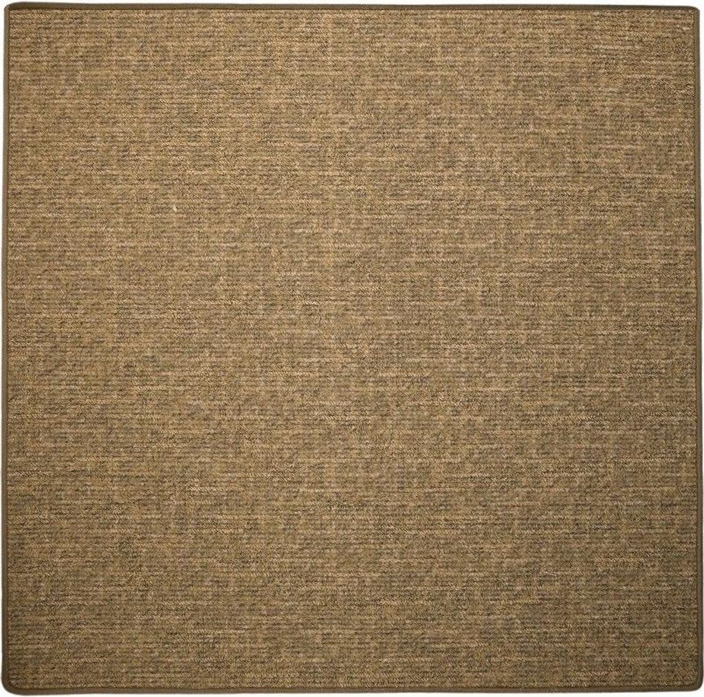 120x120 cm Kawałek dywanu Alassio złotobrązowy kwadrat Zdjęcie produktu 