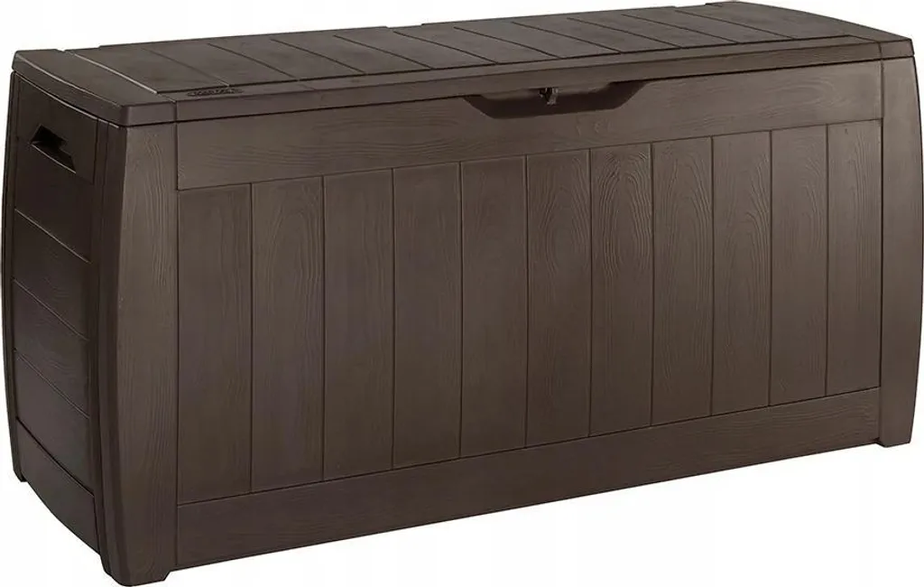 Boîte à coussins pour terrasse étanche 270 litres rangement mobilier