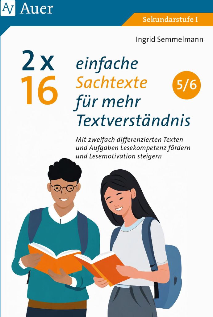 2 x 16 einfache Sachtexte für mehr Textverständnis