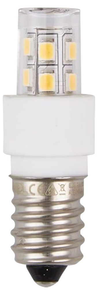 SPL E14 LED Röhrenlampe 2W 180lm 3000K Warmweiß 30V Klar
