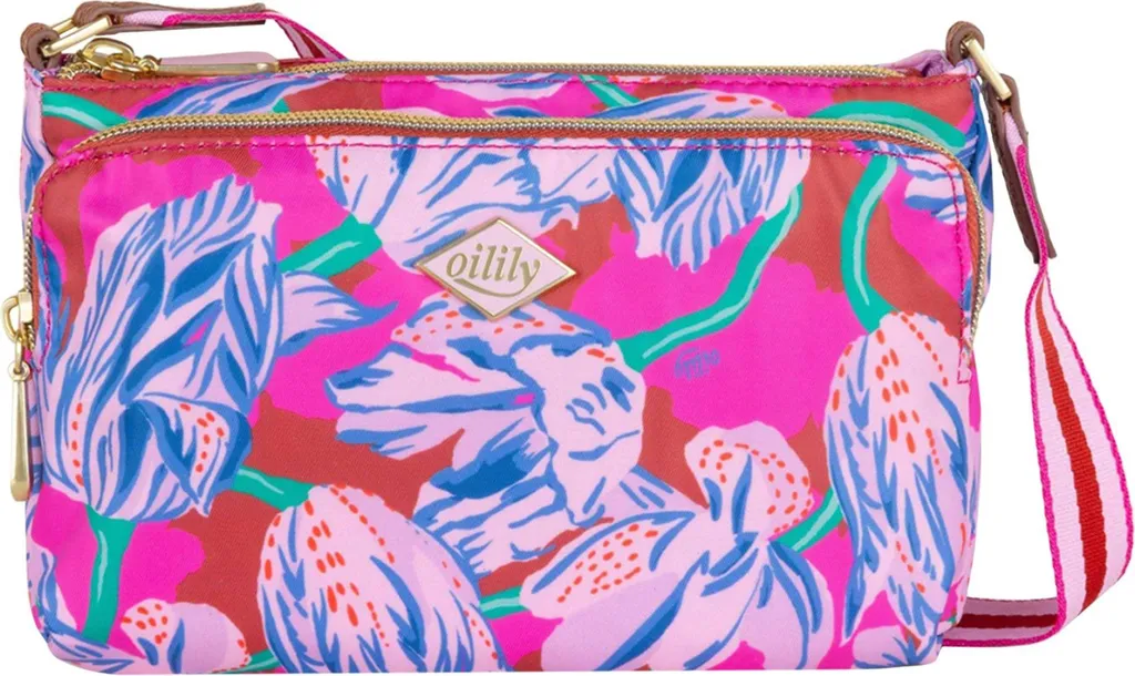Oilily Borsa Donna Tulipy Bossa Nova: L'Arte da Indossare a Tracolla - 5