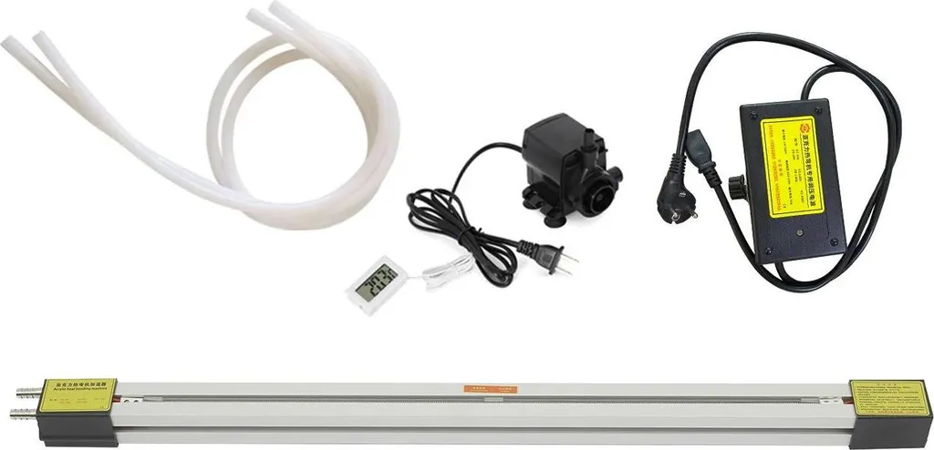 Machine à cintrer à chaud pour acrylique et PVC 600mm avec pompe à eau