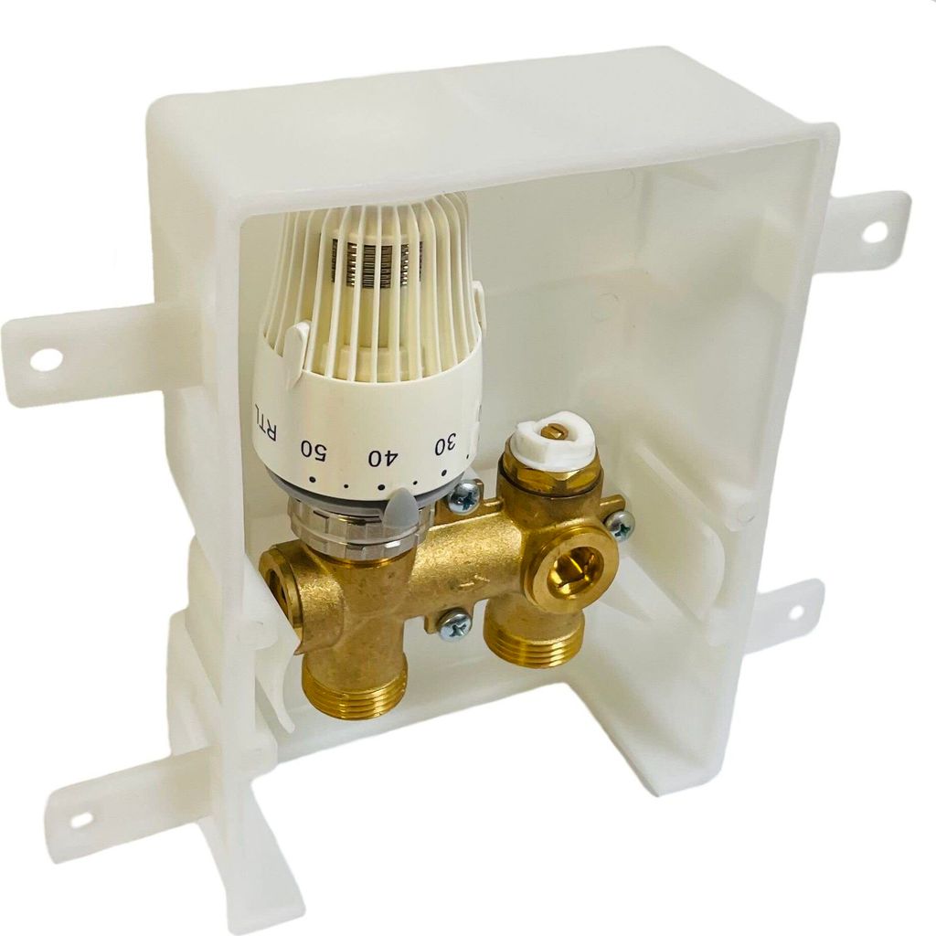 AQUA HEATING Thermostatventil Heizungsthermostat für Fußbodenheizung RTL Box H1070, Raumtemperaturregler Fussbodenheizung mit Rücklauftemperatur...