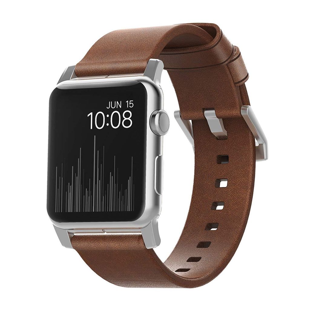 Nomad NM1A4RSM00, Band, Smartwatch, Brązowy, Apple, Apple Zdjęcie produktu 