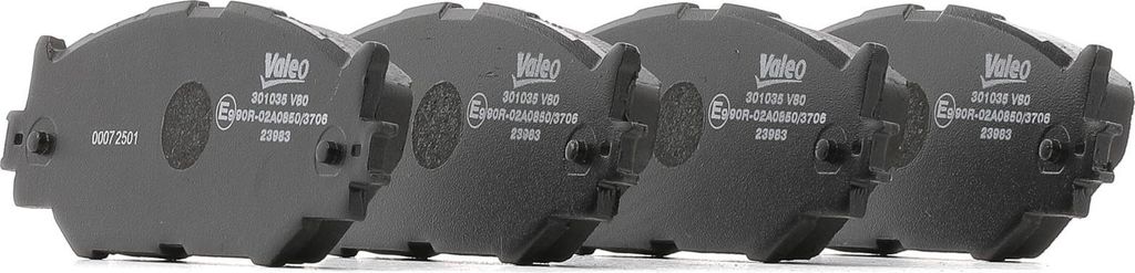 VALEO Bremsbeläge Satz Vorne für LEXUS IS II (GSE2, ALE2, USE2) 301035