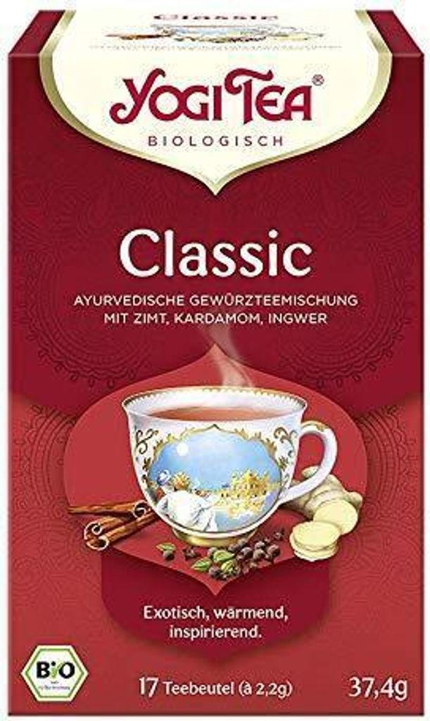 Yogi Tea,Classic, 17 Teebeutel - 10er Pack (10 x 37,4 g) Produktbild 2