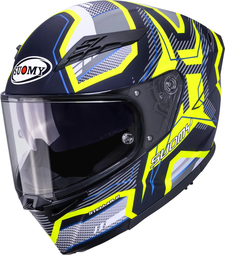 Casque Moto Intégral Suomy Stellar 2 Blackstar Homologué Taille M