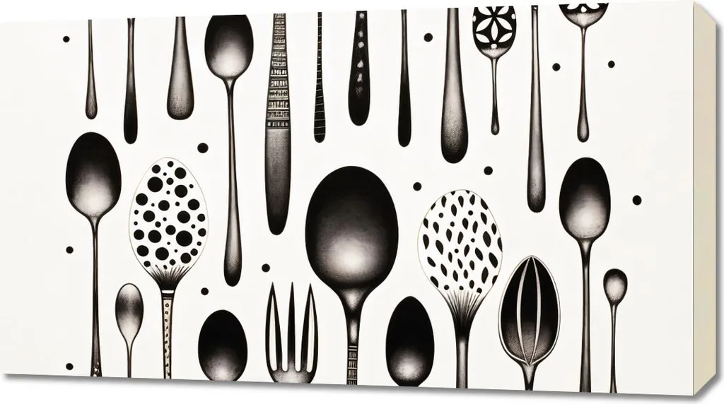 Quadro Cucina Moderno 90x50cm Strumenti del Gusto - Must-Have 2026