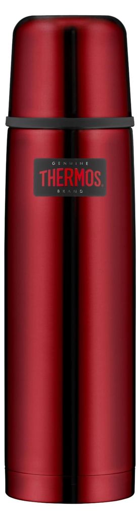 BOTIJA TÉRMICA LIGERA Y COMPACTA PARA BEBIDAS. Color: rojo Imagen del producto 