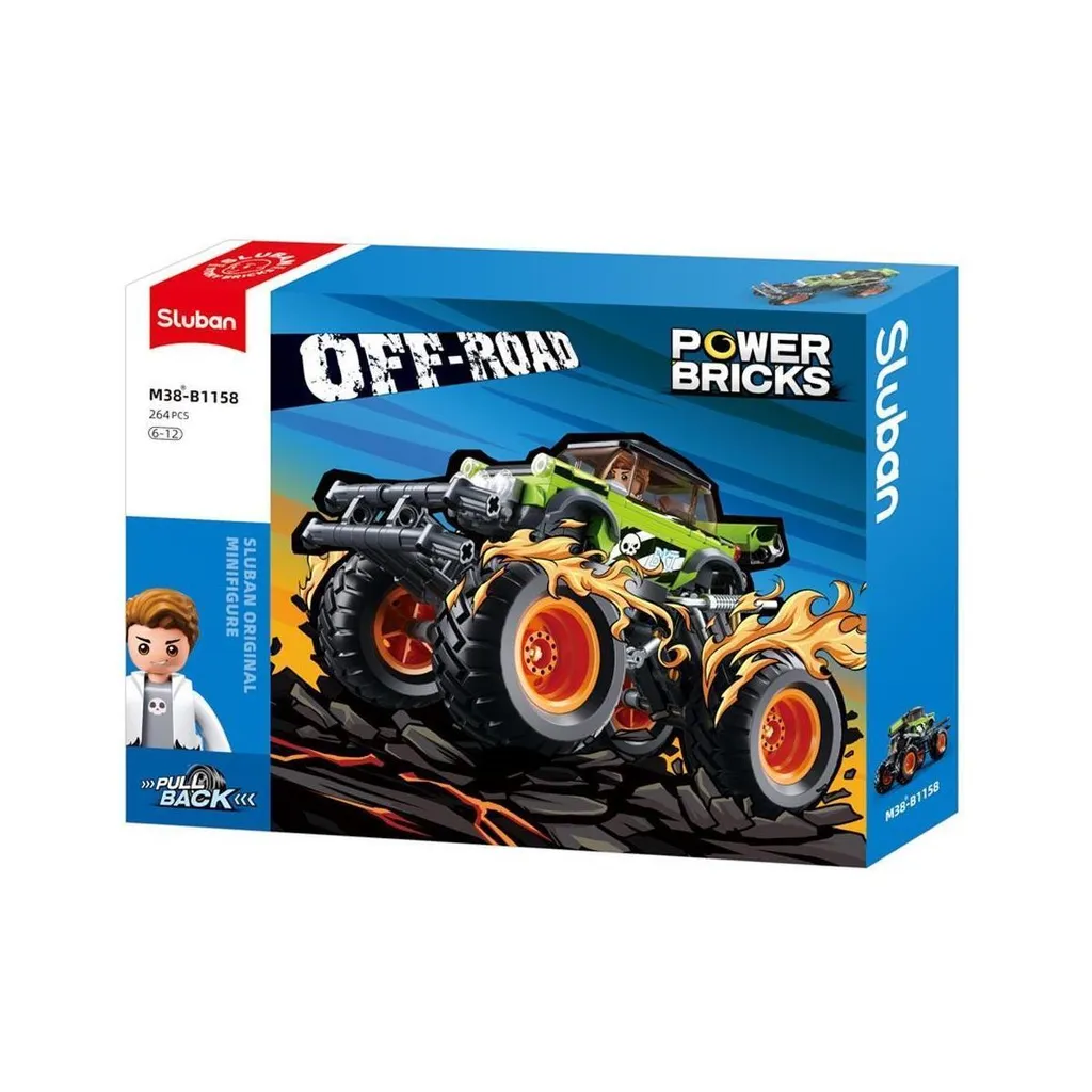 Sluban M38-B1165 Toy Constructor 412 Pièces avec Briques Haute Précision