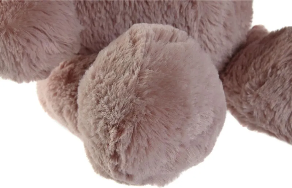 Ours en peluche Home Esprit Blanc Marron Gris Polyester 34x34x40cm 3pcs