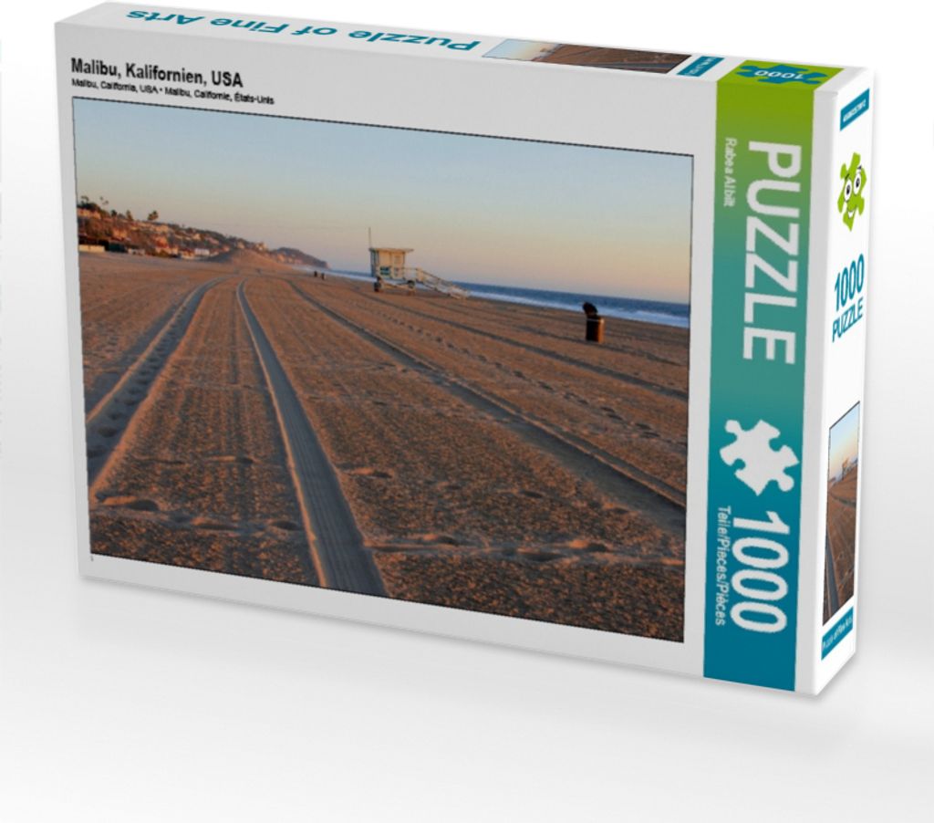 Calvendo Malibu, Kalifornien, USA 1000 Teile Puzzle quer 640x480mm, Albilt Rabea; 7335012