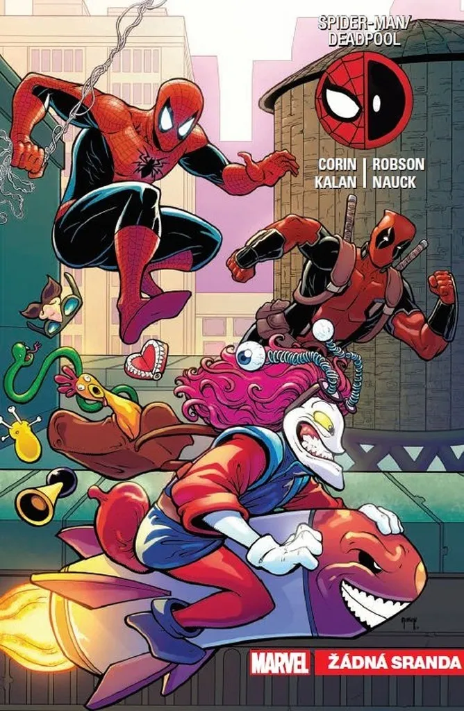 Spider-Man / Deadpool 4 Livre Comics Marvel pour Collection et Cadeau