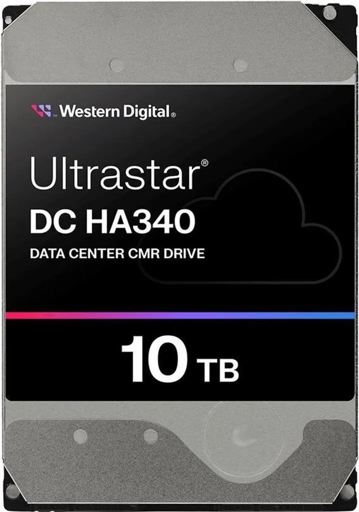 Stockage Entreprise 10To pour Serveur NAS WD Ultrastar DC HA340 SATA III