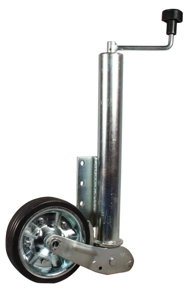 Roue Jockey Automatique 60 mm Novio : fini les efforts d'attelage