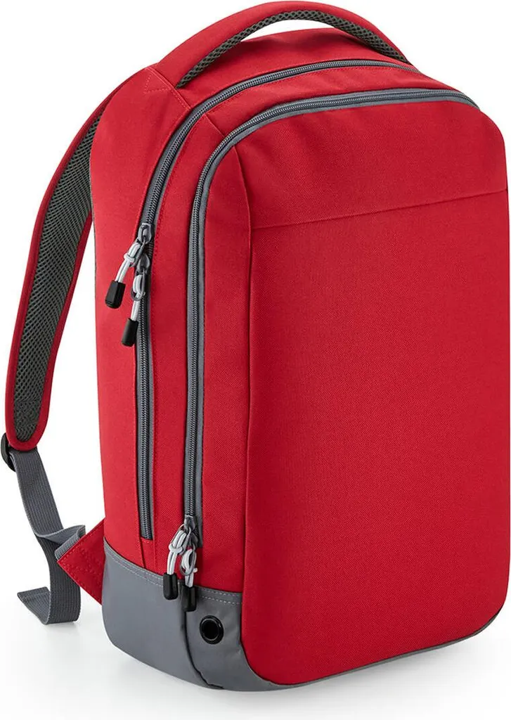 Zaino Tecnico BagBase BG545 Red | 23L Idrorepellente Athleisure