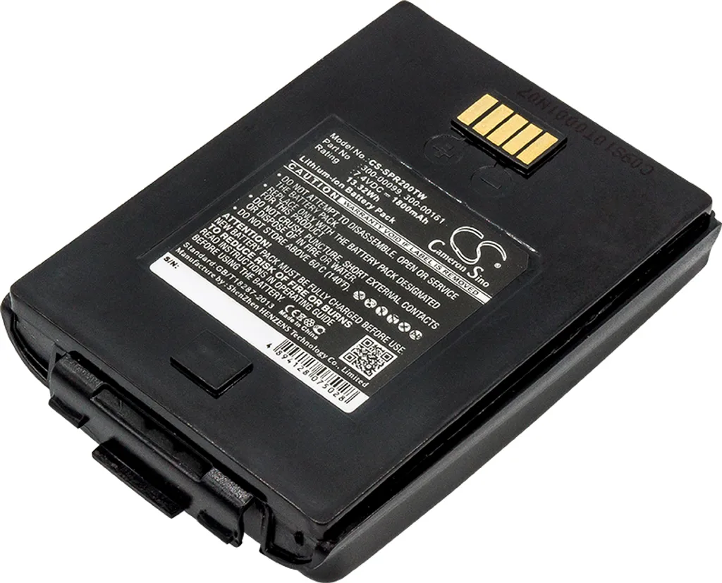 Batterie Li-ion pour Sepura SRH3500 SRM3500 SRP2000ES Longue Durée