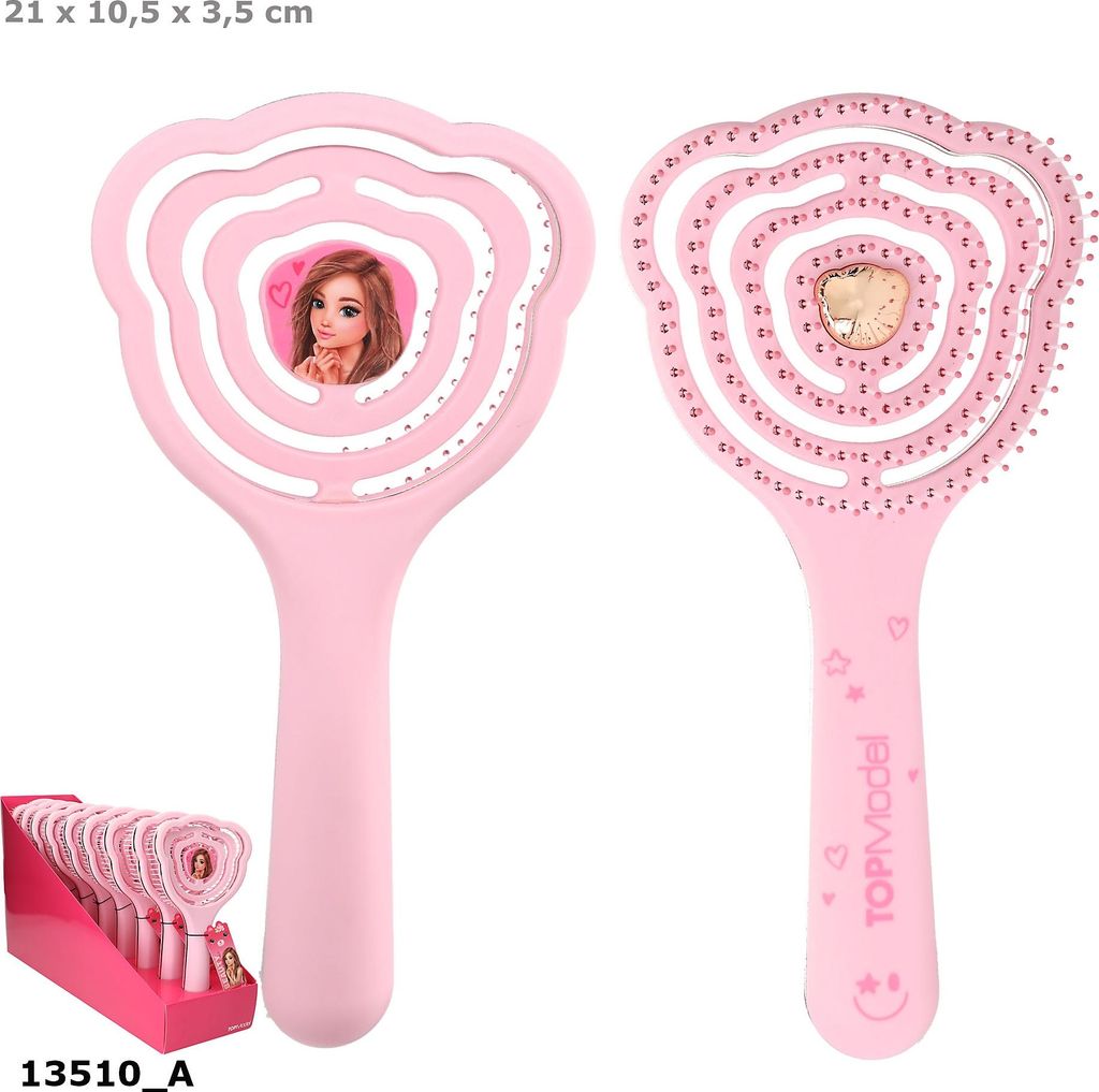 Depesche 13510 TOPModel Haarbürste BEAUTY and ME Produktbild 