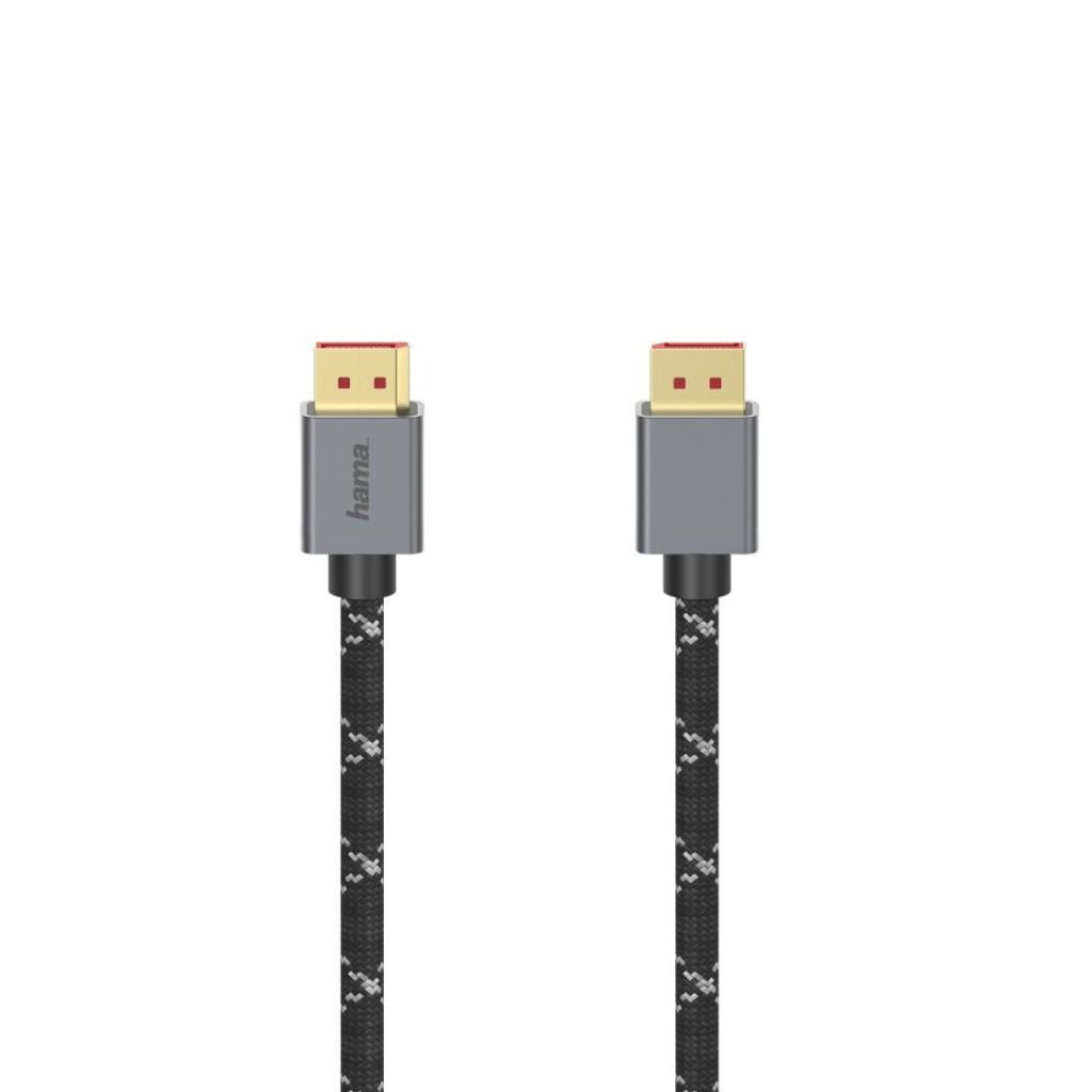 Hama Display-Port-Kabel DP 1.4 Ultra-HD 8k Aluminium 2,00 m
