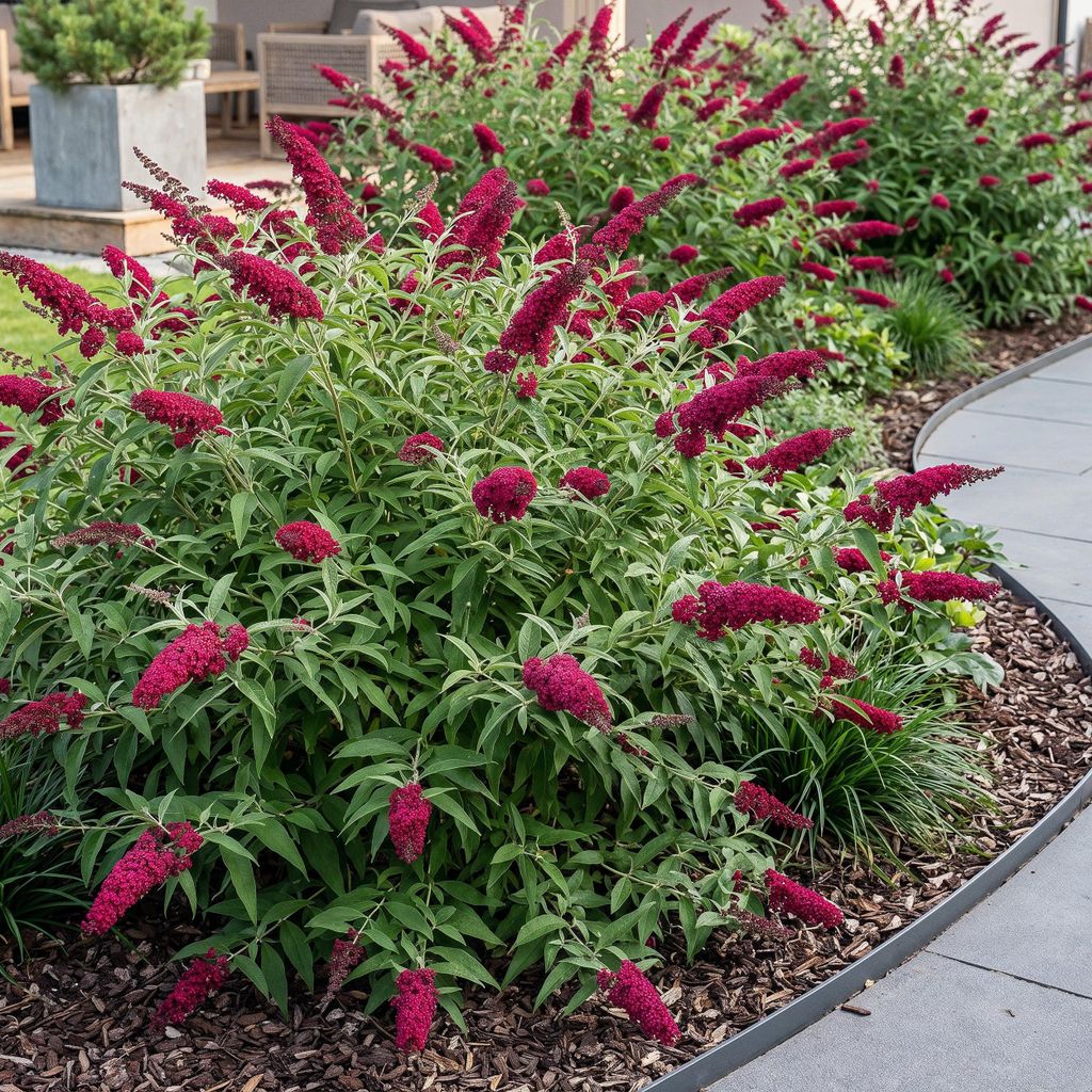 Green boutiQ - Tuinplant - Buddleja davidii Royal Red - Image du produit 