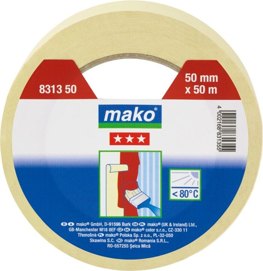 Mako Maler-Abdeckband 19 mm x 50 m