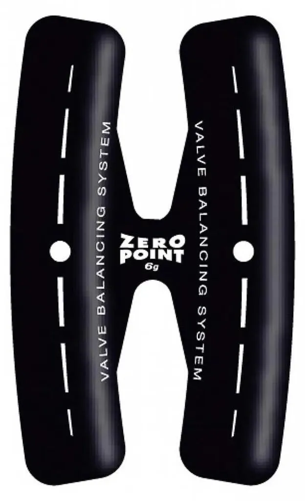 Équilibrer Roue Vélo Course Miche Zero Point Adhésif Noir 12g