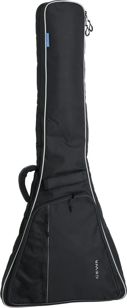 Housse GEWA Gig Bag Economy 12 pour Guitare Électrique Flying V Noire