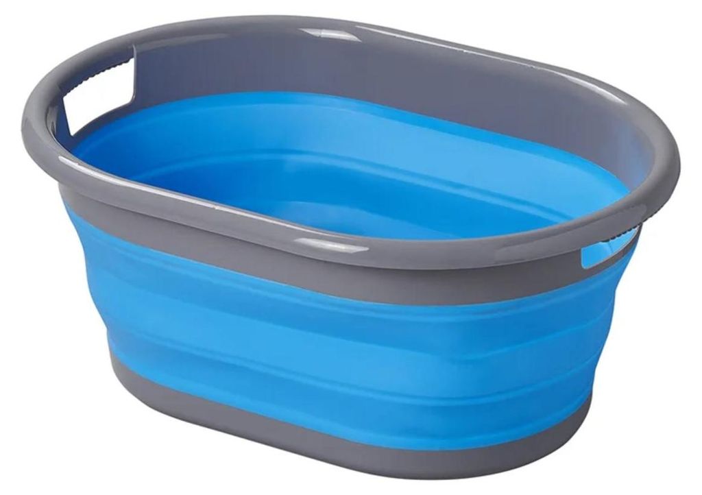 Kosz na bieliznę 17L, składany Zdjęcie produktu 