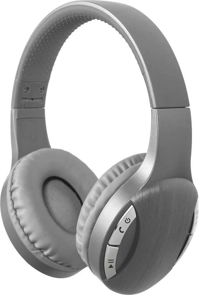 Micro-casque Filaire Argenté Stéréo pour PC et Ordinateur Portable