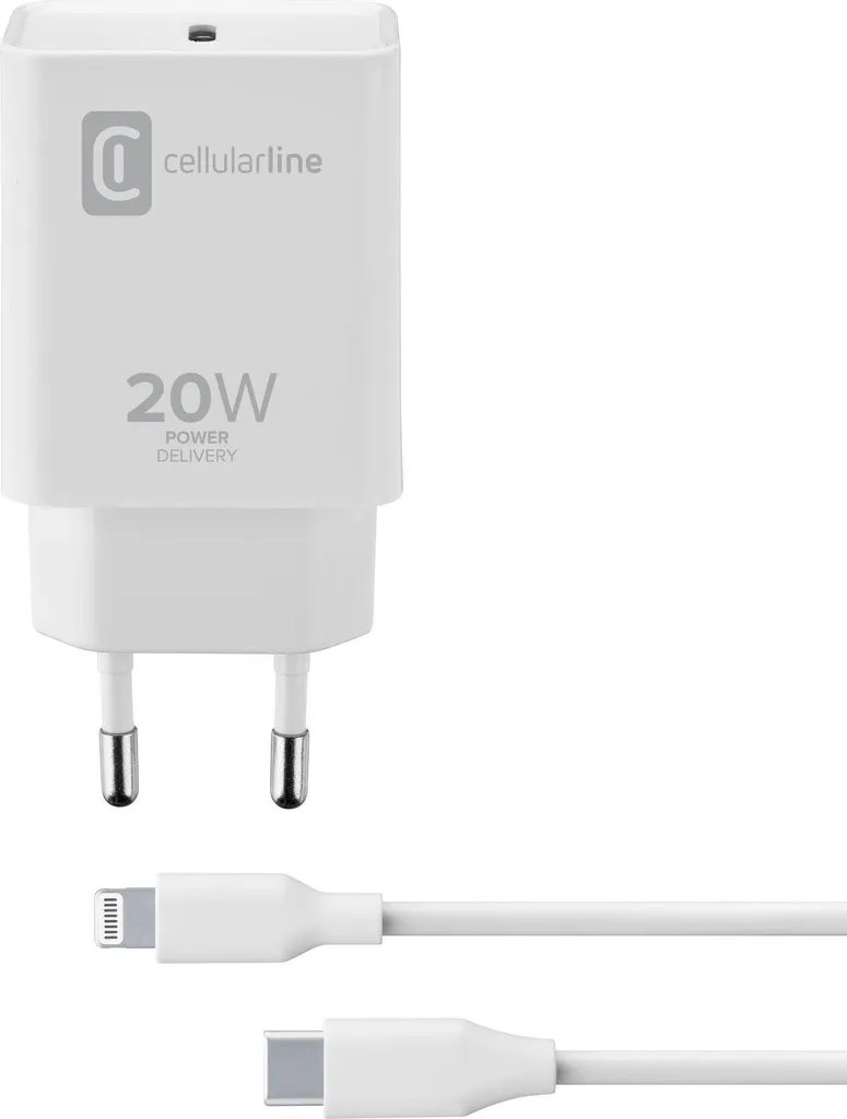 Soluzione Ricarica Business iPhone - Kit Cellularline 20W USB-C