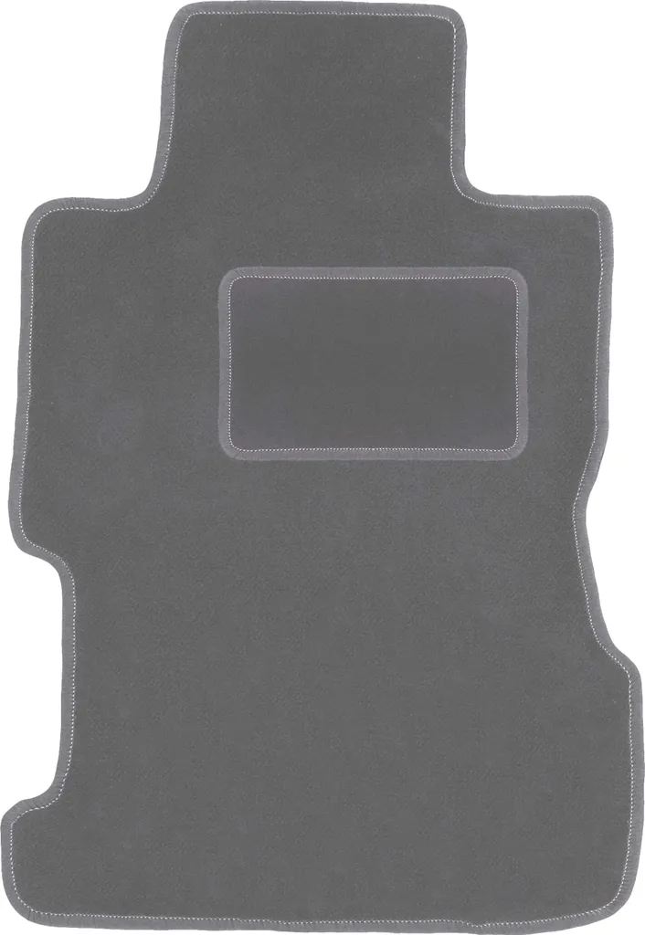 Tappetino Conducente Su Misura Honda Civic VII Velluto Grafite Lusso