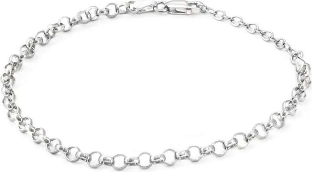 Bracciale elegante in argento Anker AGB37, 18 cm