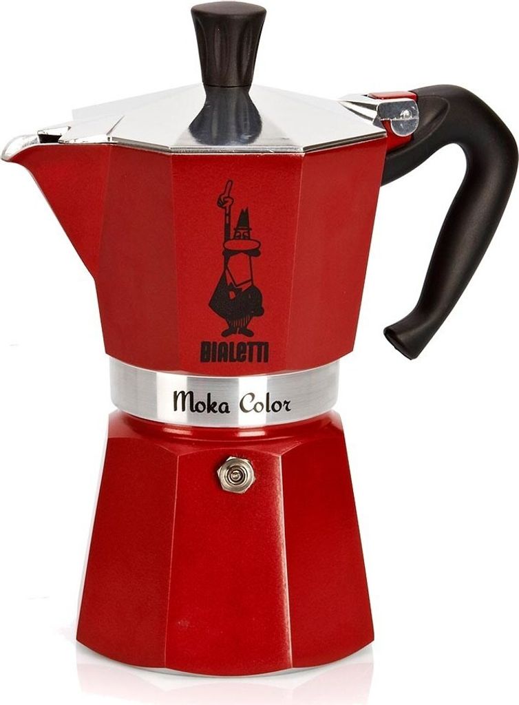 Bialetti Moka Express Moka Pot czerwony Zdjęcie produktu 
