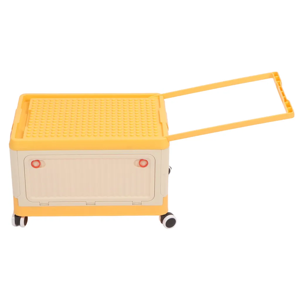 Bac de rangement pour jouets à roulettes idéal pour chambre et salon