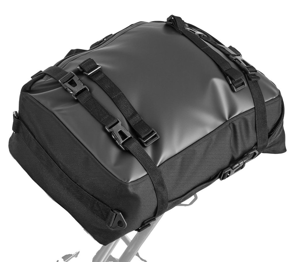 VEVOR - Maleta trasera para motocicleta (30 L) con funda Imagen del producto 
