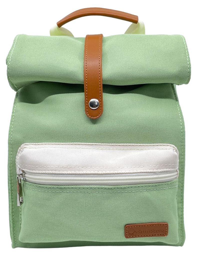 Smikkels Kinderrucksack grün - nachhaltiger Rucksack 2-6 Jahre Kinder