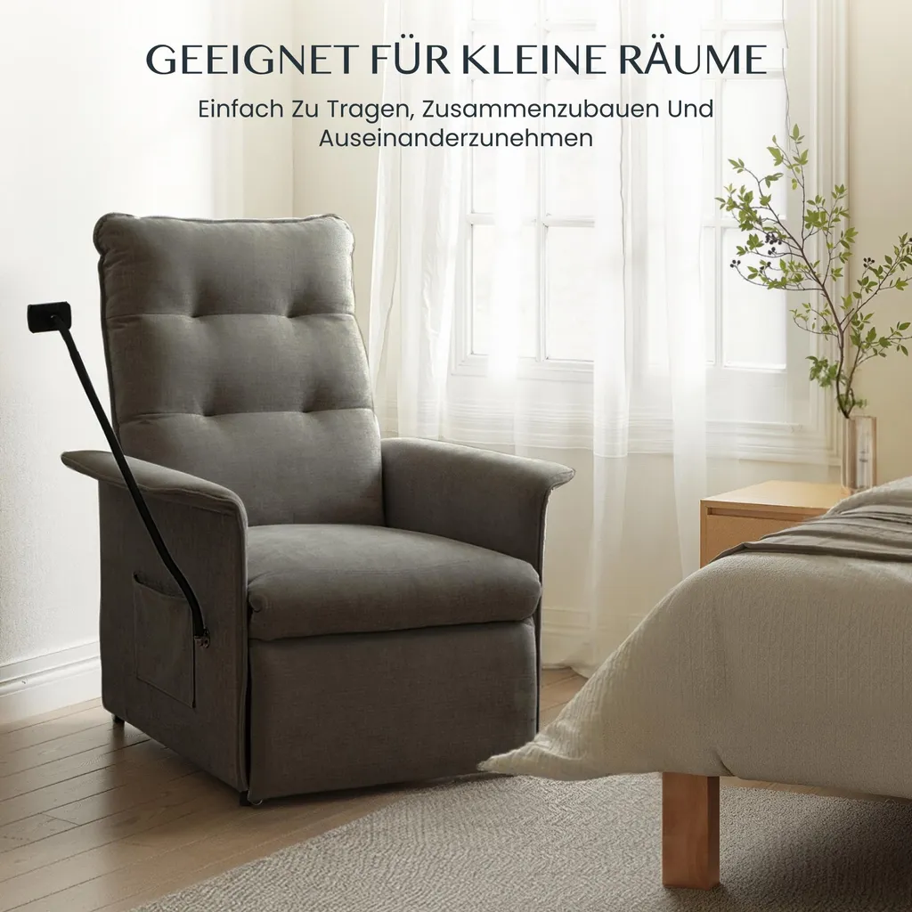 Fauteuil ergonomique FLEXISPOT inclinaison électrique et support mobile