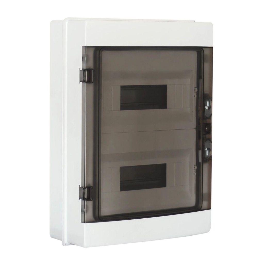 ARLI Sicherungskasten IP65 Aufputz 24 Module Verteilerkasten Feuchtraumverteiler