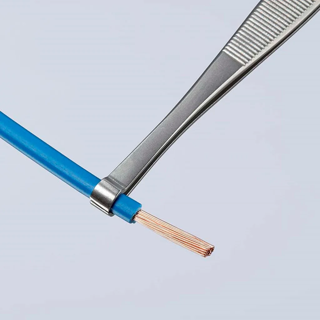 Pince de précision fine KNIPEX pour composants électroniques