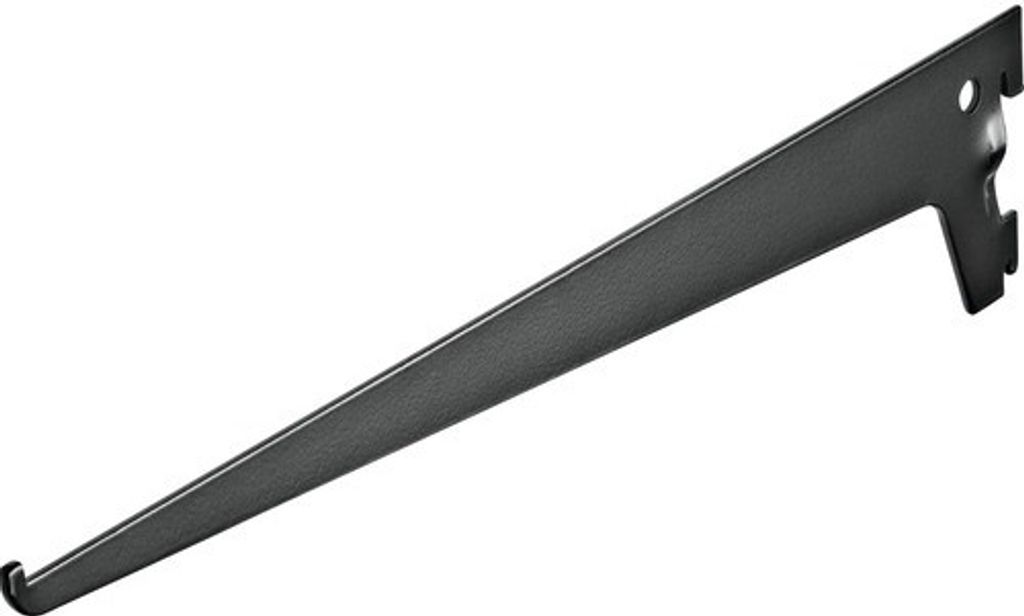 Träger 1-reihig 350 mm schwarz