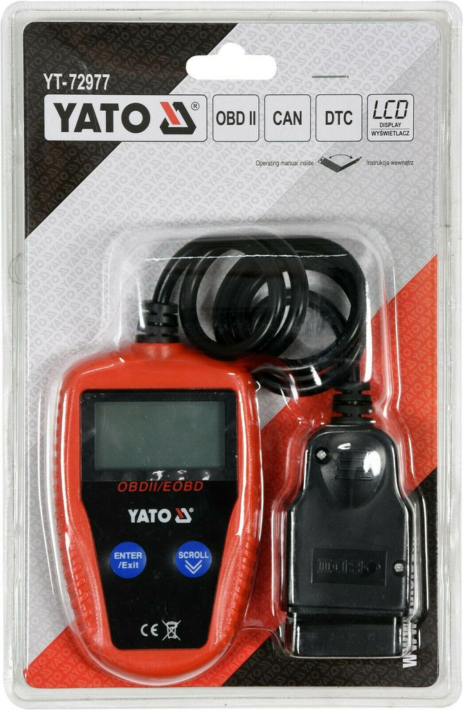 Yato Tester Diagnostyczny Obd Eobd Yt-72977 Zdjęcie produktu 7