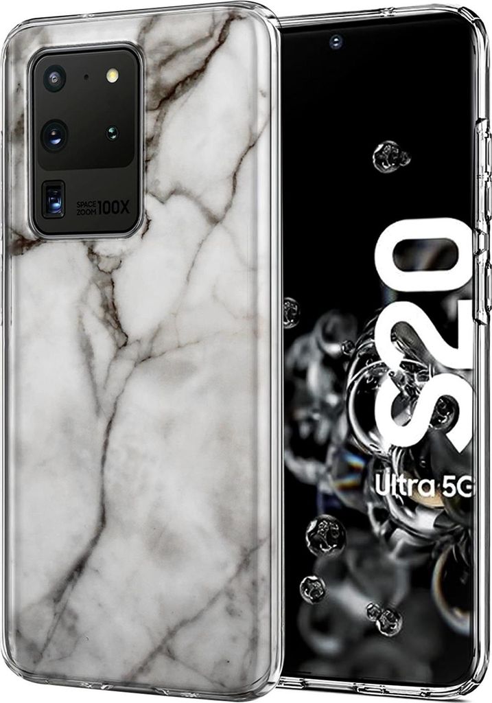 Motiv TPU Cover für Samsung Galaxy S20 Ultra Hülle Silikon Case mit Muster Handy Schutzhülle