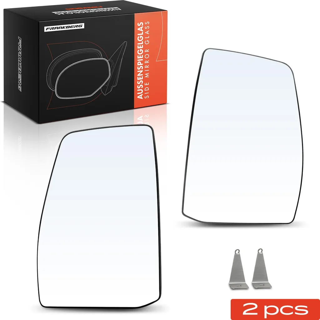 Miroir de Rétroviseur Extérieur pour Ford Tourneo Transit Pack Gauche Droit