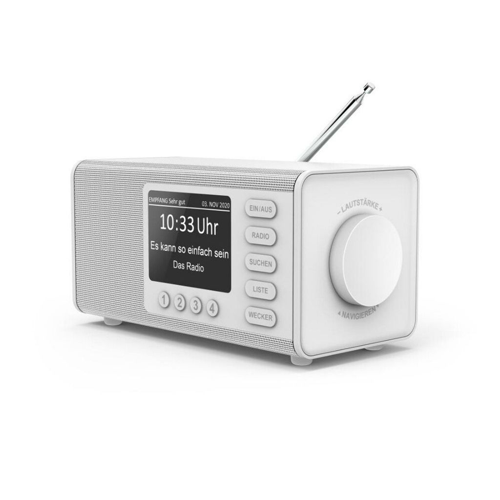 DAB+ FM Digitalradio DR1000DE Alarm Hama DAB