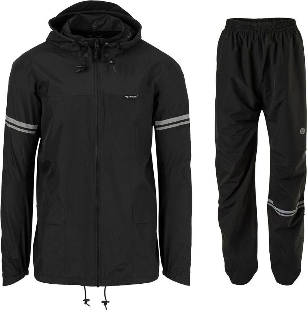 Agu Original Rain Essential Jacke Schwarz M Mann Schwarz M