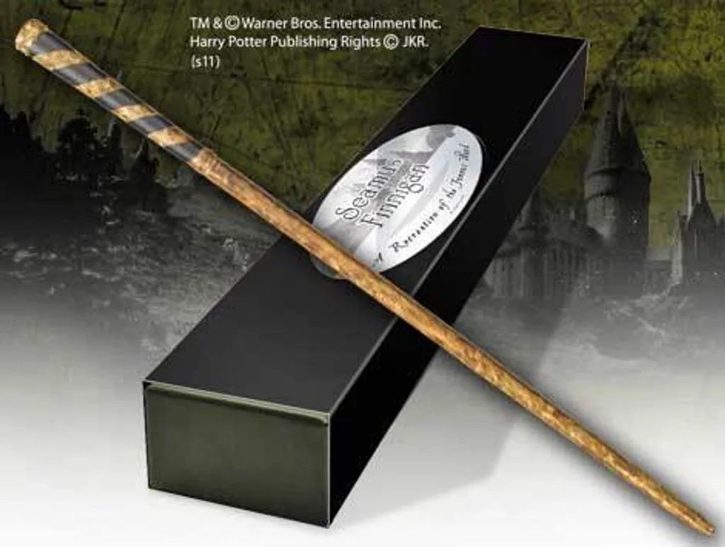Baguette magique Seamus Finnigan - Édition Personnage Harry Potter Noble