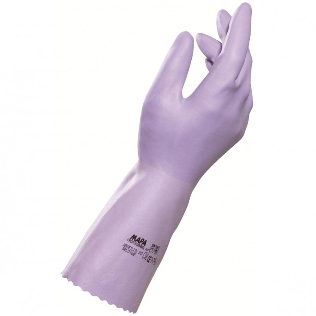 MAPA Jersetlite 307  Größe 7  Schutzhandschuh  Naturlatex Produktbild 