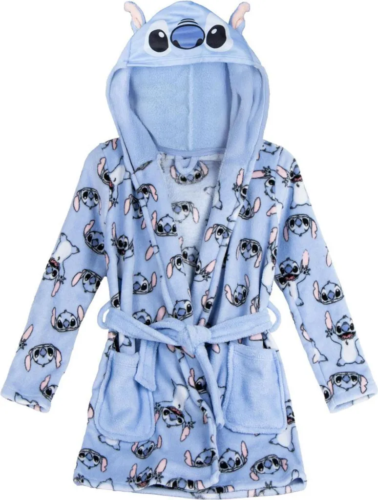 Vestaglia per bambini Stitch Blue 14 anni